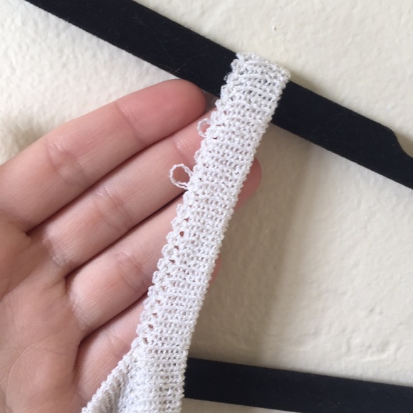 White sweater tank - Picture 2 of 2